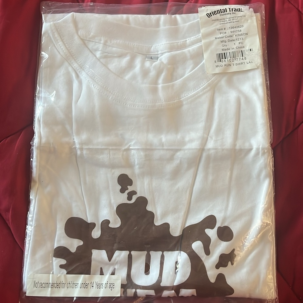 Mud Run Tee - Size Large - Picture 2 of 5